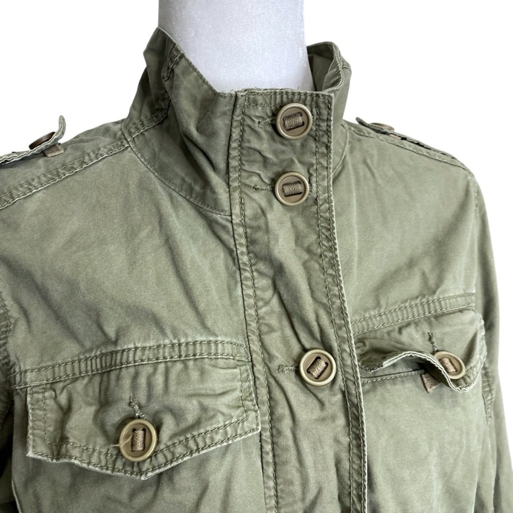 Cabela’s Green Utility Outdoor Field Military Jacket Womens Sz M